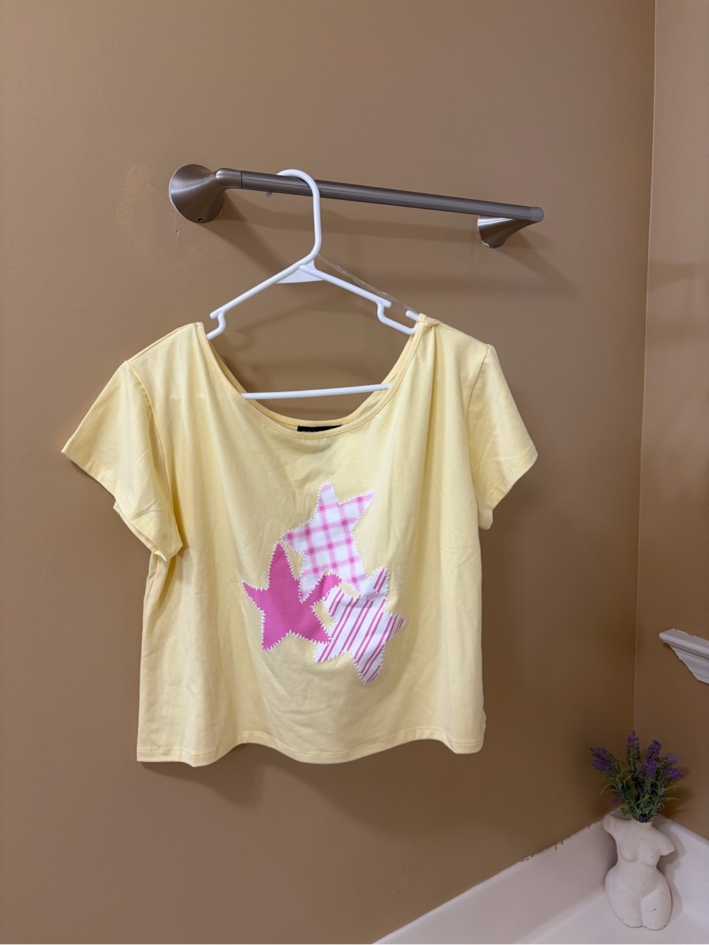 Off Shoulder Star Top Y2K L NWT